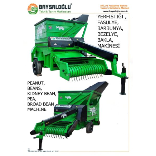 Baklagillere Baklagiller hasat Makinesi